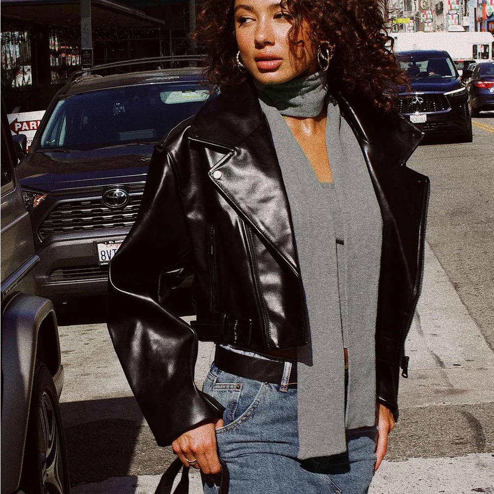 Lioness "Staten Island" Leather Jacket
